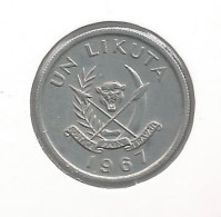 CONGO - MOBUTU * 1 Likuta 1967 * Prachtig * Nr 12684 - Congo (Democratische Republiek 1964-70)