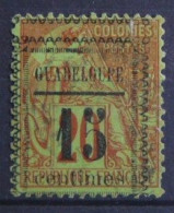 GUADELOUPE  -  N° 8  I B   -  Neuf  Sans Gomme (*)  -   TTB  -  Variété - Autres & Non Classés