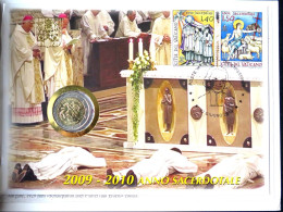 VA20010.3 - NUMISCOVER VATICAN - 2010 - 2€ Comm Année Sacerdotale - Vaticaanstad