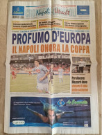 Programme Paper Napoli - FC Utrecht - 16.09.2010 - UEFA Europe League - Football Fussball Calcio Programm - Boeken