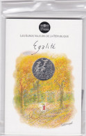 10 Euro 2014 Automne Egalité Sempé, En Argent, Sous Blister, FDC - Frankrijk