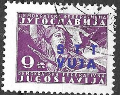 TRIESTE B - 1949 - ORDINARIA - 9 D - USATO ( YVERT 11 - MICHEL 18 - SS 13) - Used