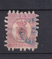 Finland 1860 Serpentine 40p T II CV $85 Used 15939 - Used Stamps