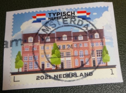 Nederland - NVPH - 3928 - 2021 - Gebruikt - Used - On Paper - Typisch Nederlands - Rijtjeshuizen - Huis - Gebraucht