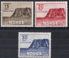 NORVEGE Timbres-poste N°246* à 248* Neufs Charnières TB Cote : 4,75 € - Unused Stamps