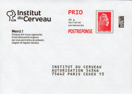 Pret A Poster Reponse PRIO (PAP) Institut Du Cerveau Agr.339418 (Marianne Yseult-Catelin) - Prêts-à-poster:Answer/Marianne L'Engagée