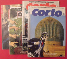 4 Revues Corto Maltese N° 1,2,6,7 De 1985-1986. Hugo Pratt, Milo Manara, Franc, Terrasse - Other & Unclassified