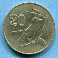 CYPRUS - 20 Cents 1985 - KM# 57.2 * Ref. 0042 - Cyprus