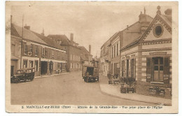 27 - MARCILLY-sur-EURE - Entrée De La Grande Rue - Vue Prise De L'Eglise - C - Marcilly-sur-Eure