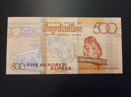 Billete De Seychelles De 500 Rupias, Año 2011, UNC - Seychelles