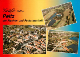 73959115 Peitz Stadtbild Badesee Garkoschke Peitzer Teichlandschaft Fliegeraufna - Peitz