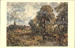 71726677 Stoke By Nayland Painting John Constable W. W. Kimball Collection Stoke - Other & Unclassified