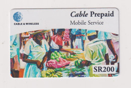 SEYCHELLES - Fruit Market Remote Phonecard - Seychelles