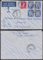 Congo Belge 1945 - Lettre Par Avion D' Ukkel à Destination Thysville-Bas Congo Belge ..... (EB) DC-12456 - Used Stamps