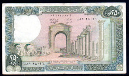 509-Liban 250 Livres 1985 - Libanon