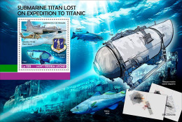 2024-02 - SIERRA LEONE- SUBMARINE TITAN           1V  MNH** - Submarines