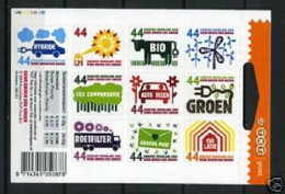 Nederland NVPH 2550-59 Vaa2550-59 Vel Denk Groen Doe Groen 2009 MNH Postfris Derde Druk - Other & Unclassified