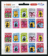 Nederland NVPH 2684-93 V2684-93 Vel Decemberpostzegels Logo Kruidvat Trekpleister 2009 MNH Postfris Christmas - Autres & Non Classés