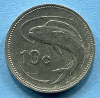 MALTA - 10 Cents 1991 - KM# 96 * Ref. 0079 - Malte