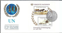 NATIONS UNIES Wien (Autriche) Ca.1985: FDC - FDC