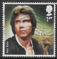 GROSSBRITANNIEN GRANDE BRETAGNE GB 2015 STAR WARS: HAN SOLO 1ST USED SG 3762 MI 3799 YT 4217 SC 3439 - Used Stamps