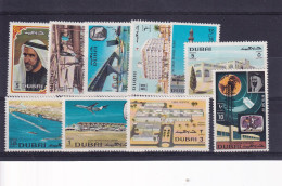 DUBAI 1970 DEFINITIVE SET MNH. - Dubai