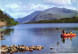 GWYNEDD, LLYN PADARN, SNOWDON, BOAT, ARCHITECTURE, WALES, UNITED KINGDOM, POSTCARD - Gwynedd