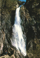 ABER FALLS, GWYNEDD, WATERFALL, CHILDREN, WALES, UNITED KINGDOM, POSTCARD - Gwynedd