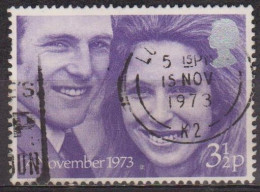 Mariage Princier - GRANDE BRETAGNE - Anne Et Mark - N° 700 - 1974 - Used Stamps