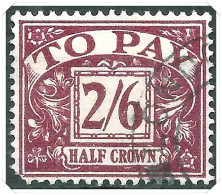 D26 1936-37 Edward Viii Watermark Postage Dues Used Hrd2d - Strafportzegels