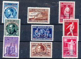 TIMBRE STAMP ZEGEL BELGIQUE POSTE AERIENNE 15A-23A  XX - Mint