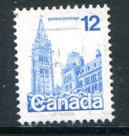CANADA- Y&T N°631- Oblitéré - Usados