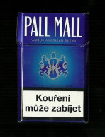 Tabacco Pacchetto Di Sigarette Rep. Ceca  - Pall Mall Da 20 Pezzi - Vuoto - Empty Cigarettes Boxes