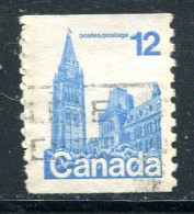 CANADA- Y&T N°631a)- Oblitéré - Usados