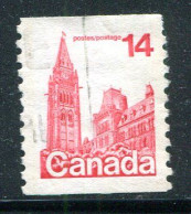 CANADA- Y&T N°657a)- Oblitéré - Usados