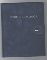 PROOF- Muntenset 2001 In Blauwe Verpakking - MEDAILLESLAG - M/PS10 - FDC, BU, Proofs & Presentation Cases