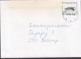 Greenland SISIMIUT 1992 Cover Brief Lettre BALLERUP Denmark 8.50 Kr. Seal Robbe - Lettres & Documents