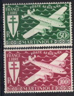 Martinique Poste Aérienne N°4** & 5** Neufs Sans Charnières TB  Cote : 3€75 - Aéreo