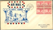 USA FDC 25-1-1932 - Inverno1932: Lake Placid