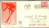 USA FDC 25-1-1932 - Inverno1932: Lake Placid