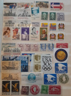 Lot 51 Anciens Timbres Neufs Et Oblitérés Etats Unis Dont Cleveland, Washington, Jefferson - Sammlungen