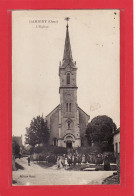 DAMIGNY -61- L'Eglise - Sortie De Messe - Animation - C 6974/75 - Damigny