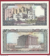 Liban --50 Livres 1988  ---NEUF/UNC (33) - Libanon