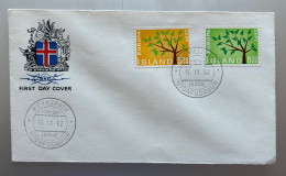 Islande FDC 17/09/1962 - FDC