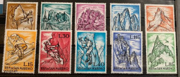 San Marino 1962, Mountain Sports, MNH Stamps Set - Ongebruikt