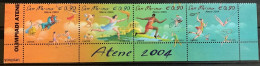 San Marino 2004, Summer Olympic Games In Athens, MNH Stamps Strip - Unused Stamps