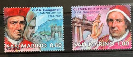 San Marino 2005, 200th Birth Anniversary Of Pope Clemence, MNH Stamps Set - Unused Stamps