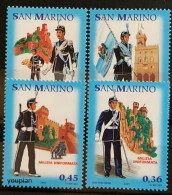 San Marino 2005, Military Uniforms, MNH Stamps Set - Unused Stamps