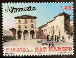 San Marino 2008, 175 Years Postal Office In San Marino, MNH Single Stamp - Ongebruikt