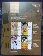 San Marino 2012, 150th Birth Anniversary Of Gustav Klimt, MNH Stamps Set - Unused Stamps